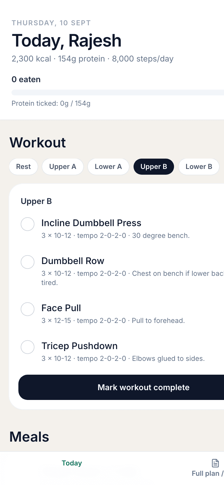 The Today App